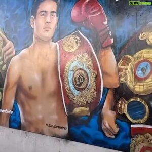 Jessie Vargas Instagram - I never thought that I would ever get a mural made after me. I’m genuinely thankful to @thegraincafe for considering having a mural made of me @zurdoramirez & @benavidez300 . I hope that the mural reminds those who drive by that with focus, dedication, perseverance, a positive mindset, and Jesus by your side, everything is possible. If you’re ever in LA, California, area, feel free to stop by and take a look at it. They did a superb job on the artwork. I can’t thank Hector enough. 🙏 

Yo nunca pensé que en algún tiempo me Arian un mural pero ya está echo. Estoy muy agradecido con The Grain Café por tomarse el tiempo en construir este pedazo de arte que incluye a mis colegas @zurdoramirez y @benavidez300 . Ojalá cuando la je te pase por este mural lo hagan recordar que con dedicación, enfoque, perseverancia, y una mente positiva, con Dios todo es posible. Si están en la aria de LA ojalá puedan tomarse el tiempo de mirar y tomarse una foto al lado del mural. Hicieron un gran trabajo. Gracias Héctor