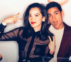 Jessika Van Instagram - 📸 • #aboutlastnight w. @2davisantos 
CAA #younghollywood party
•
•
•
•
•
#blackandwhite #film #classy