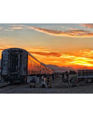 Jessika Van Instagram - i had such a beautiful time filming with this train & @isaiahseret & crew 🌳🏜🌙 seems this is out now, so 
#behindthescenes #sunsets #california #trains #naturephotography