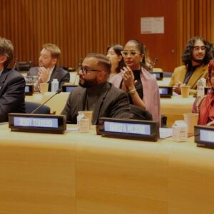 Jessy Terrero Instagram - #MonsterTheMoment @cinemagiants 

So honored and  blessed to be invited to the United Nations for such an amazing event @usaforiom @plural_plus I was able to meet and interact with some incredible young filmmakers from around the world. From Mexico to Africa, France to Brazil. Always inspiring to see that art has no boundaries. #CreativityIsOurPower 

#TheYearOfTheGiant #CinemaGiants @monstermusic @monsterenergy