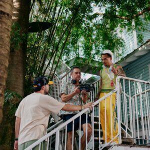Jessy Terrero Instagram - #BTS #TengoUnPlan 

@oficial_key_key @ozuna 
@sonymusiclatin 

📸 @ighorvisual 

Director @stereosonico 
DP @filmtonyvalles 

@cinemagiants @mrmcausland