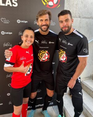Jesús Mosquera Instagram - La semana pasada @premios_platino y @laliga organizaron un partido benéfico para apoyar @cuidarcorazon.
Fue una experiencia maravillosa y que jamás voy a olvidar.
Eternamente agradecido🙏🏼💙