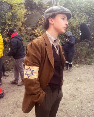 Jett Klyne Instagram - I cannot wait to share this film with you— getting closer. @boyinthewoodsfilm @snowdocs @myriadpictures #WW2 #history #featurefilm #actor