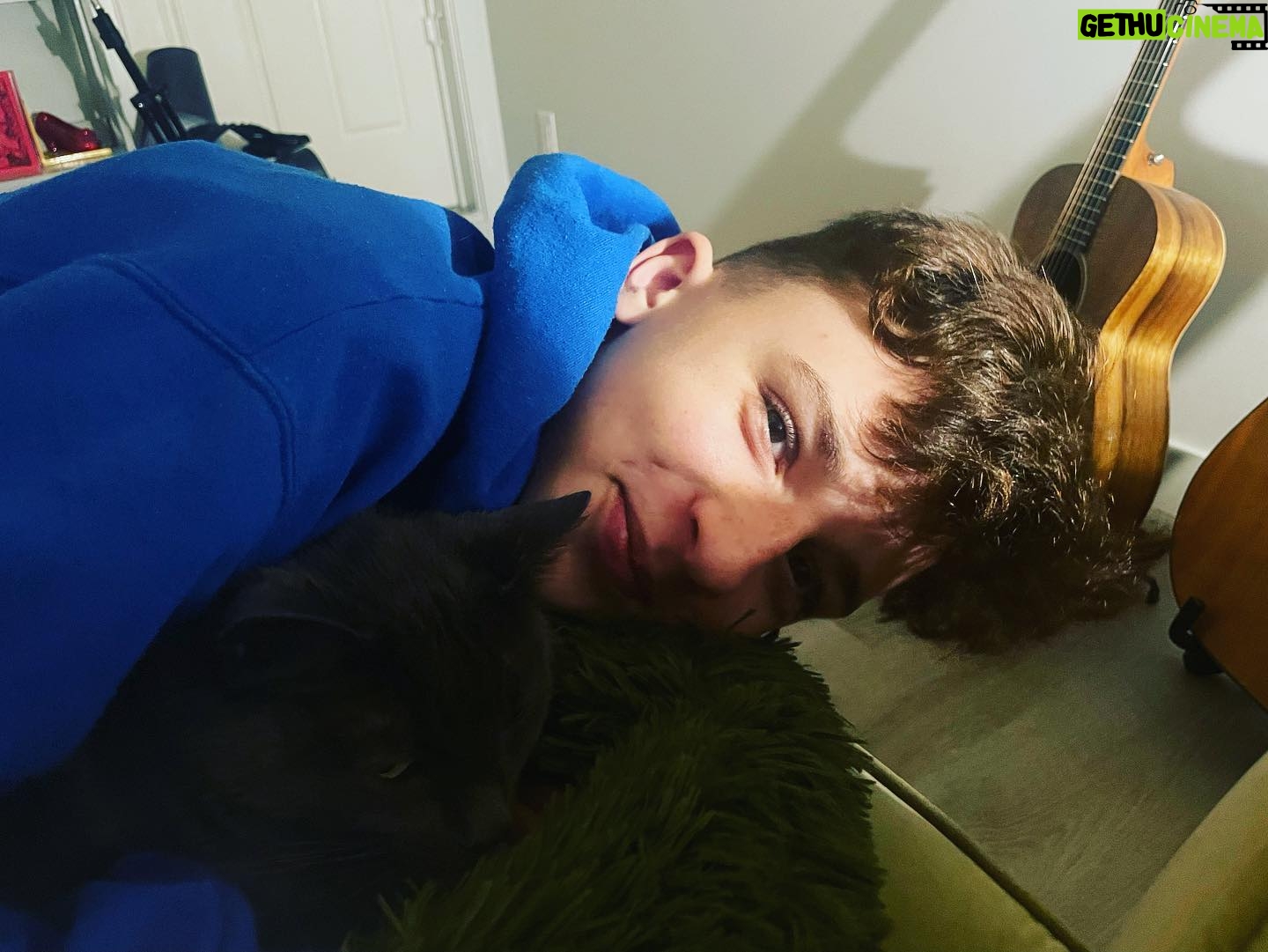 Jett Klyne - 9.7K Likes - Are you guys tired of seeing me and my cat yet? #russianblue #bestie #catlover @leroyklyne_official