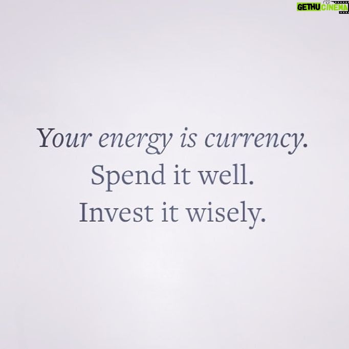 Jewels Jaselle - 100 Likes - Time and energy are the most valuable currencies we have, so be very selective how you spend and invest yours! #thoughtoftheday #thoughts #energy #time #currency #investwisely #spenditwisely #irreplaceable #mood #sickday