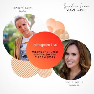 Jewels Jaselle Instagram - Thank you @sandro_leon.vocalcoach for inviting me on your IG live show! I’m excited and looking forward to it!! Repost from @sandro_leon.vocalcoach
•
Con mucha alegría retomo las transmisiones en vivo esta vez con una invitada muy especial desde Hollywood, con la extraordinaria vocal coach, cantante, locutora y especialista en doblaje: Jewels Jaselle. Hablaremos sobre su carrera, motivaciones y algunos tips referentes al mundo de la voz. No se lo pueden perder!

#sandroleon #tallergrupal #cantomoderno #clases #singer #cantante #vocalcoaching #modernvocaltraining #vocologyinpractice #cantar #voz #vocals #clasesonline #clasesdecanto #clasesdemusica #singing #vocalcoach #voice #vocaltraining  #vocalist #sing #interprete  #singinglessons #cantantes #profesordecanto #tecnicavocal #canto #voicelessons #singers #hoyoscuentomidia