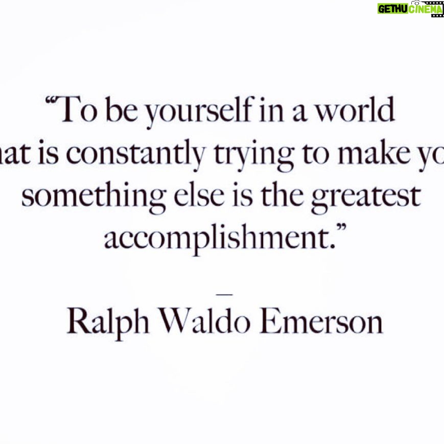 Jewels Jaselle - 96 Likes - Food for thought on this Good Friday.. #beyourself #bekind #ralphwaldoemerson #quoteoftheday