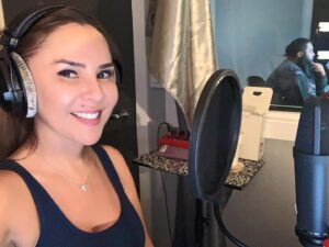 Jewels Jaselle Instagram - It’s an LA in-studio kind of day 2 days in a row!  My engineer is thinking intently of what he’s gonna do to challenge me next!! Sooo, Bring it on! #actor #singer #working #voicespecialist #voiceover #loveitkillit