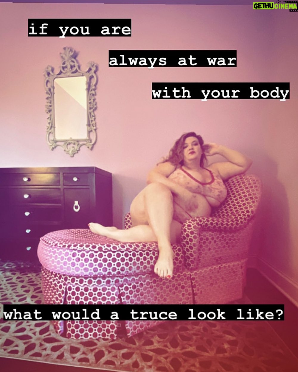 Jezebel Express - 667 Likes - āØIf you are always at war with your body, what would a truce look like?⨠is it possible for you to relate to your body without confronting it? What would you give up if you declared a truce? What would you gain?