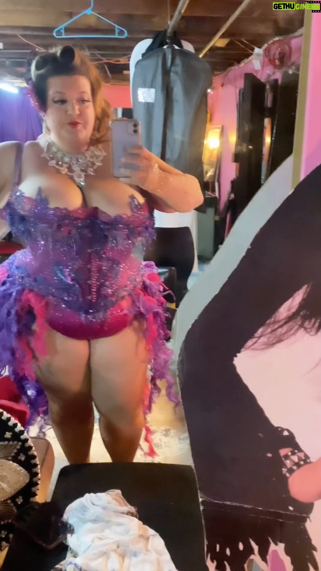 Jezebel Express - 1K Likes - Showgirl fit check! (We spend more time in random basements than youād expect.)