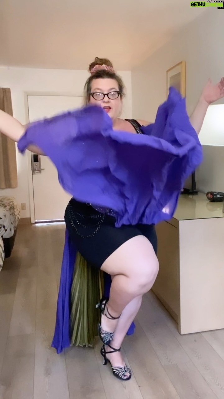 Jezebel Express - 888 Likes - When youāre teaching panel skirts, but also not trying to spend an hour hanging out in a g-string on Zoom. This costume made by rita.n.wink ages ago! ā¤ļø