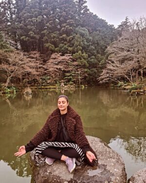 Jia Sharma Instagram - "Reflecting on my second trip to Japan, I can't help but marvel at the journey it's been. 🇯🇵💫 After a challenging first visit marred by an unfortunate accident that left me bedridden for months, returning here feels like a triumph of resilience and gratitude. Exploring Tokyo's vibrant streets and discovering hidden gems across the country, I've found solace and joy in every moment. Japan, with its rich culture and breathtaking landscapes, holds a special place in my heart. This journey has taught me invaluable lessons about resilience, gratitude, and the beauty of life's unexpected turns. 🌸✨ Grateful for the opportunity to create new memories and cherish each day as a gift. Here's to embracing life's adventures with an open heart and a renewed spirit. 🙏💖 #JapanJourney  #Resilience  #Gratitude  #CherishEveryMoment" @japan.explores