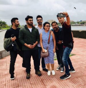 Jigar Saraiya Instagram - #throwbackthursday with these amazing music artistes. This was right after we did a shoot and story for #bombaytimes with beautiful conversations on music, anecdotes from life, discussing new songs and old, and more. @salimmerchant @mithoon11 @clintoncerejo @soulfulsachin @jigarsaraiya  #salimmerchant #clintoncerejo #mithoon #sachinjigar  #throwback #bandra #photoshoot #bollywood #music #musician #journalistlife #workday July 2018.