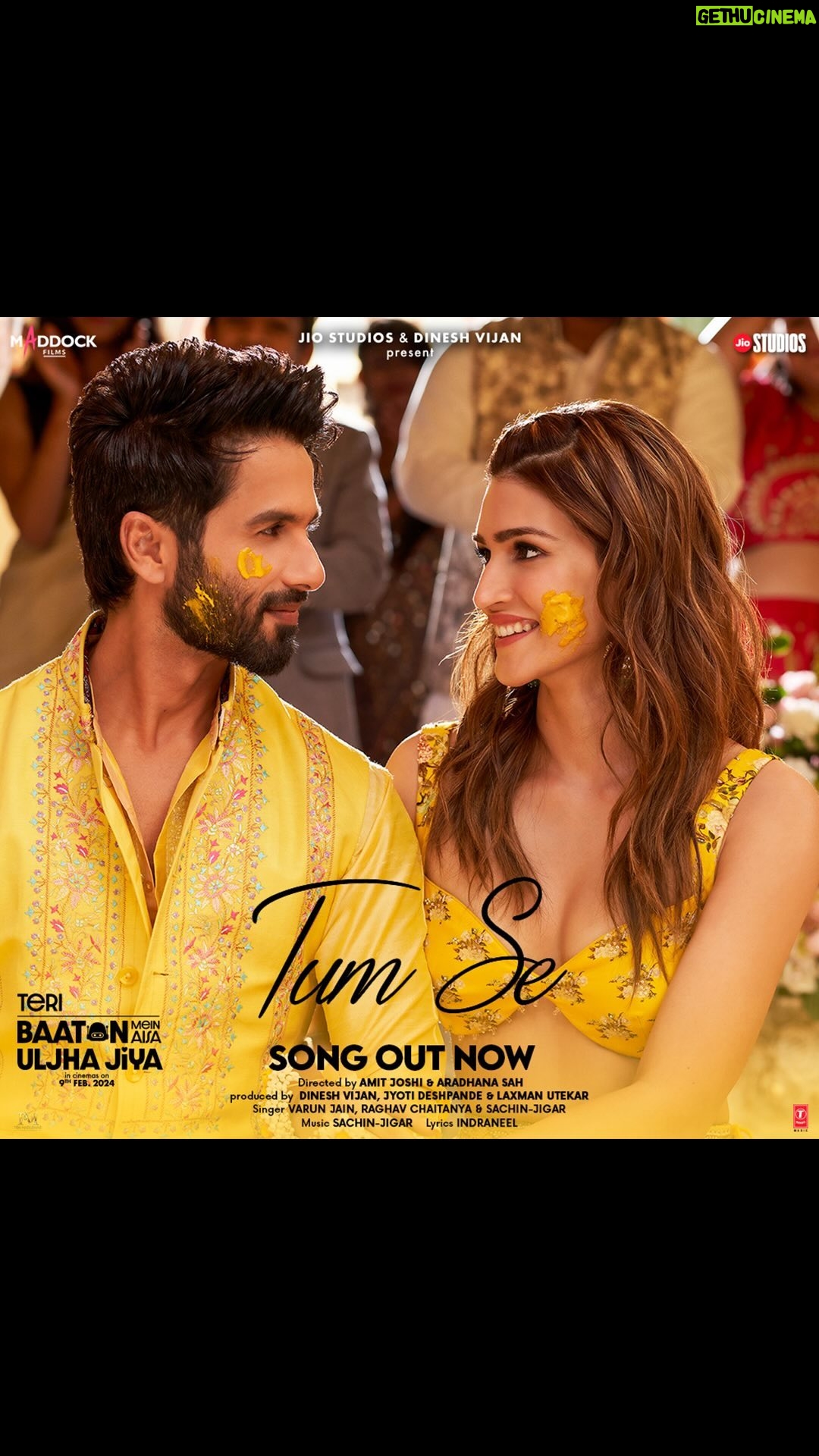 Jigar Saraiya - 1.7K Likes - Tum Se…kiran dhoop ki 🎶 Giving love a new meaning with this heartwarming tune ✨💕
#TumSe Song Out Now!
#TeriBaatonMeinAisaUljhaJiya in cinemas this Valentine’s week, 9th February 2024!
@shahidkapoor @kritisanon @aapkadharam #DimpleKapadia @therakeshbedi @anubhafatehpuria @rajeshkumar.official @grushakapoor24 @ashishsverma @iambrij0808 @raashultandon @maahijain1707 @shauryashaunak_duggal @real.amitjoshi @i_aradhana_ #DineshVijan #JyotiDeshpande @laxman.utekar @sharadakarki @pvijan @sachinjigar @soulfulsachin @jigarsaraiya @varun_wave @raghavchaitanya #Indraneel @piyush_bhagat @shaziasamji @maddockfilms @officialjiostudios @tseries.official @penmovies