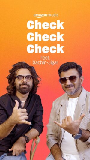 Jigar Saraiya Instagram - The hit duo, Sachin-Jigar love the gift of music. Does it tick your checklist too?

#SachinJigar #CheckCheckCheck