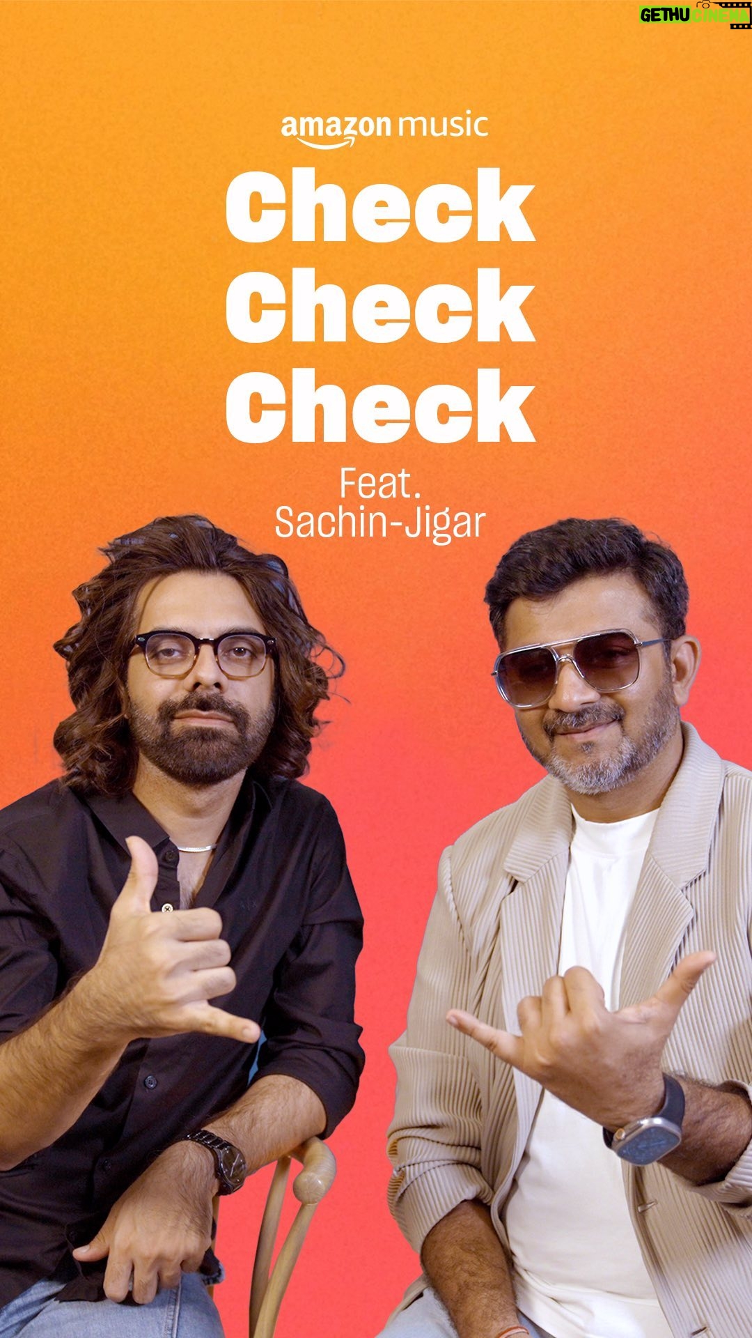 Jigar Saraiya - 449 Likes - The hit duo, Sachin-Jigar love the gift of music. Does it tick your checklist too?
#SachinJigar #CheckCheckCheck