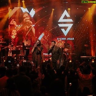 Jigar Saraiya - 3 Likes - Thank you to everyone who showed up at Shanmukhananda for the gig, you guys absolutely nailed it.
A post about my emotional journey during this gig is coming up, but first, for the fans I can proudly call a big fat Sachin Jigar family and their love. Thank you, this one is forever. 06.08.23 Mumbai. @soulfulsachin @priyasaraiyaofficial @aslidivyakumar @txnishkxx @rashmeetkaur @romilved Designed and styled by @karishmakacharya photos by @karanghoda