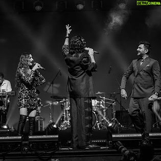 Jigar Saraiya - 3 Likes - Thank you to everyone who showed up at Shanmukhananda for the gig, you guys absolutely nailed it.
A post about my emotional journey during this gig is coming up, but first, for the fans I can proudly call a big fat Sachin Jigar family and their love. Thank you, this one is forever. 06.08.23 Mumbai. @soulfulsachin @priyasaraiyaofficial @aslidivyakumar @txnishkxx @rashmeetkaur @romilved Designed and styled by @karishmakacharya photos by @karanghoda