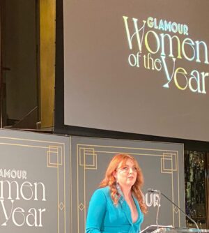 Jihae Instagram - Inspiring night at Glamour Women of the Year with  incredible women working towards positive change. Thank u @glamour @sambarry for having me. I was so moved by all the compassionate change makers.
My amazing team @danniellethomas @rscapellan @bri_face_killa @masondharris @teamid ; the glam team & my besties 👯‍♂️ @rita_nakouzi @oceanjules8 helped me get my look together as I self styled.  It takes a village!
Wearing @ronaldvanderkemp 
Make up @andrewcolvinmakeup 
Hair @rebekahcalo 
Jewelry @blisslau 
Shoes @louboutinworld Clutch @alexandermcqueen 
.
.
.
#glamourwomenoftheyear #jihae #fashion #glamour