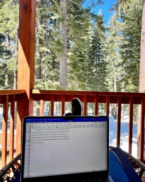Jill Shalvis Instagram - Today’s #amwriting view. 🥰