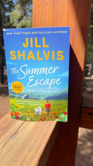 Jill Shalvis Instagram - Looking for a sexy romance AND a madcap mystery all in one?  I got you. Hit the link in bio for 1st ch and buy links!  Also giving away this copy of THE SUMMER ESCAPE today (which i did NOT drop off the second story deck this time!). Who’s interested?