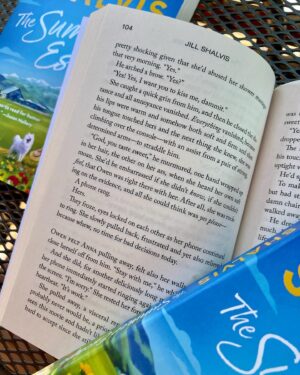 Jill Shalvis Instagram - Cali is giving away a few of my latest book, THE SUMMER ESCAPE! She’s being a good assistant because she owes me big since yesterday she ate bear poop even tho i asked her nicely not to, and started shaking like she was dying, so i took her to the vet and paid $980 to find out she’s not dying, she just had bad gas and a tummy ache. 🙃 Leave a comment to be entered. Bonus points for sharing and spreading the word! ❤️