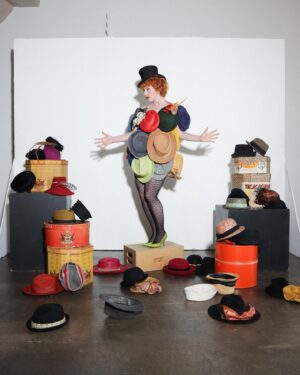Jillian Meyers Instagram - Sometimes you have to wear all of the hats.

A creative collaboration between myself   @mccall_olsen   @baylie_olsen brought to life with my personal hat collection 🎩

Photography by @mccall_olsen 
Creative Assist   Lighting by @baylie_olsen