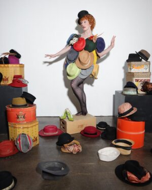 Jillian Meyers Instagram - Sometimes you have to wear all of the hats.

A creative collaboration between myself   @mccall_olsen   @baylie_olsen brought to life with my personal hat collection 🎩

Photography by @mccall_olsen 
Creative Assist   Lighting by @baylie_olsen