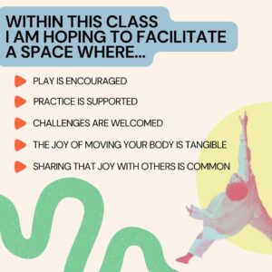 Jillian Meyers Instagram - Rhythmic Tendencies… What kind of class is that? This beautiful graphic designed by @claireelizabethross covers the important bases of how it generally goes. With room for weekly inspiration of course. If you’re curious - come on over! I’d love to dance with you.

Original Photos by : @itllallbeoversoon @kellymasumiya