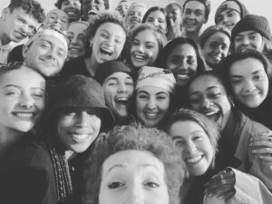 Jillian Meyers Instagram - Faces of the future! It has been my immense pleasure to be a professor to this group of @pacecommercialdance students for the last semester. To know them through continuous exchange instills hope. Excited for these kind and bright young people ✨ Proud of you all!
