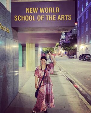 Jim Beaver Instagram - Sarah revisiting her alma mater, whatever an alma mater is.