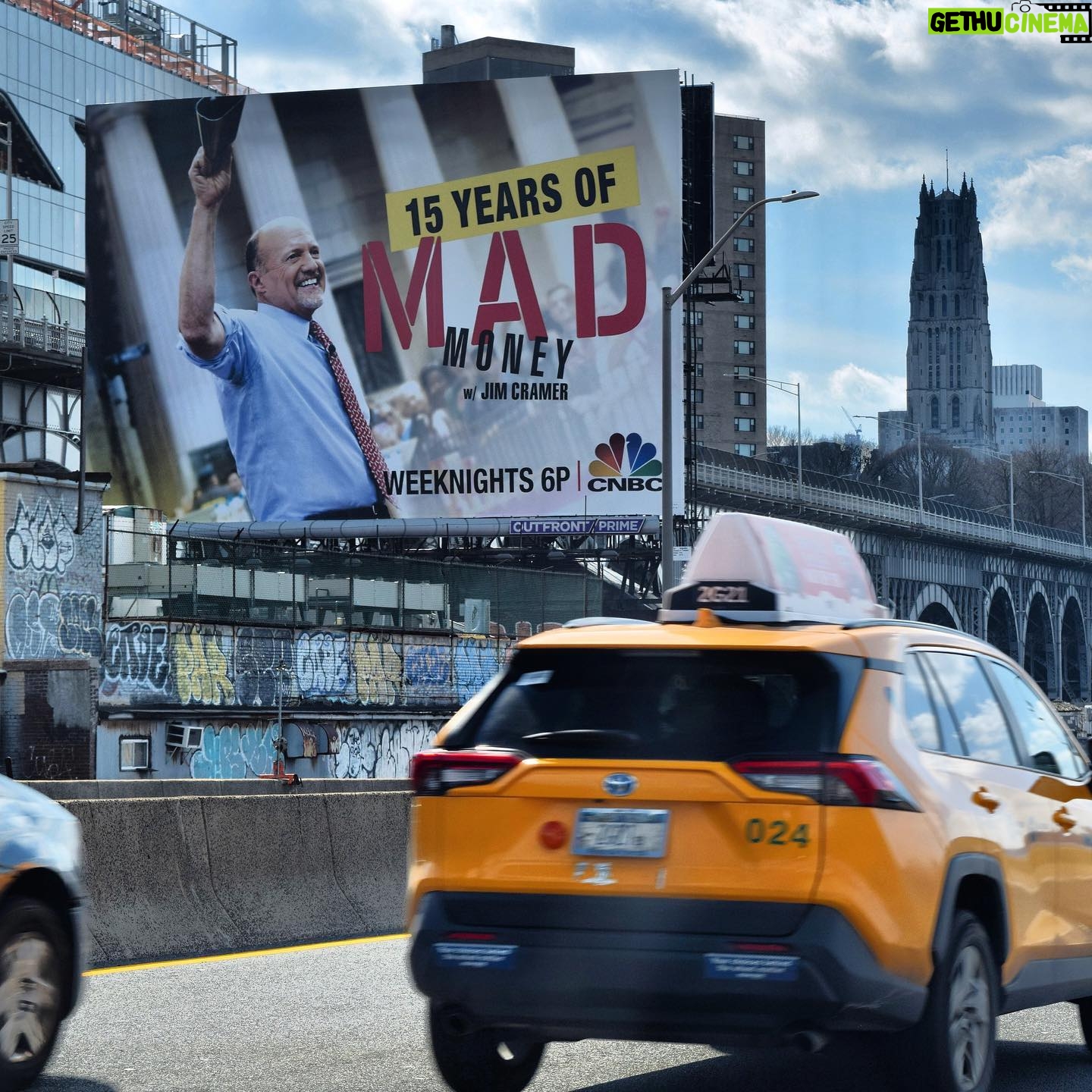Jim Cramer - 2.5K Likes - 15 incredible years! Can’t wait to celebrate with all of you who have kept Cramerica going strong!
