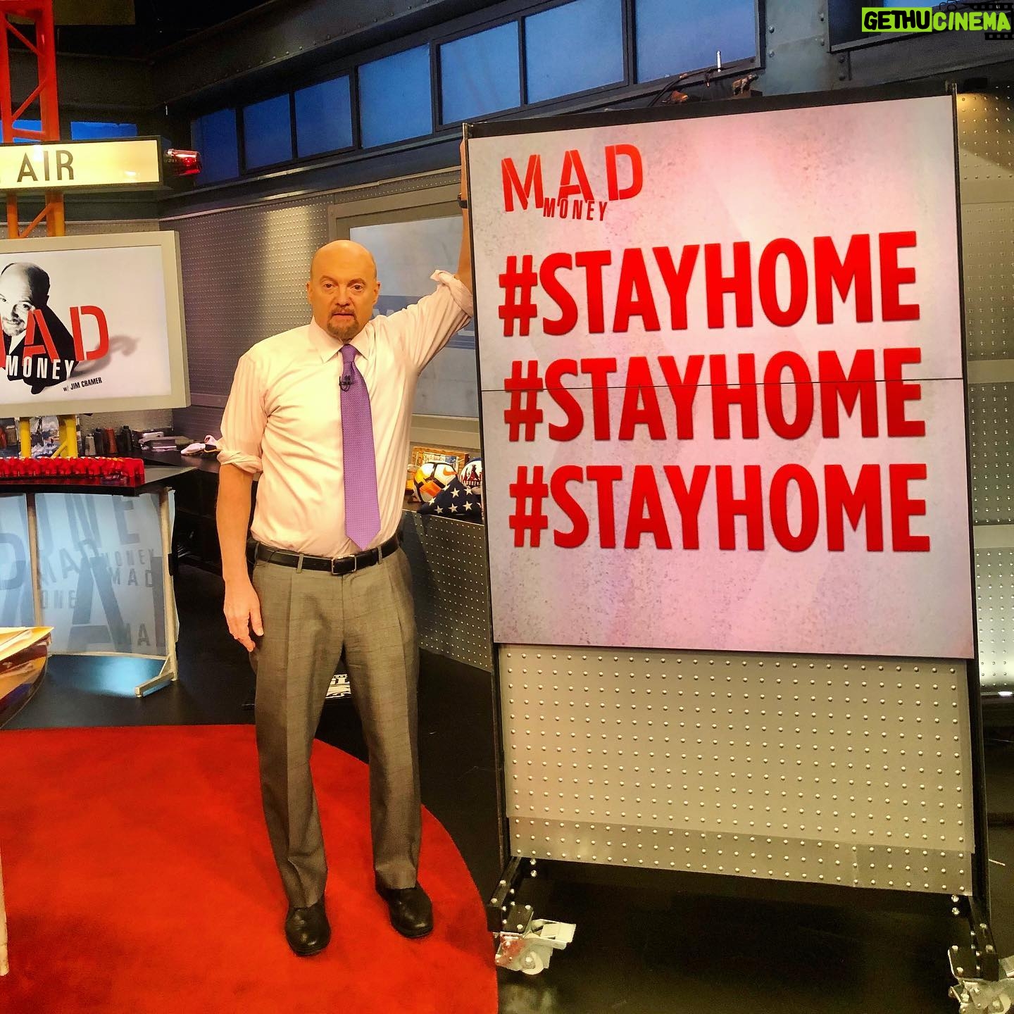 Jim Cramer - 2.8K Likes - #stayhome