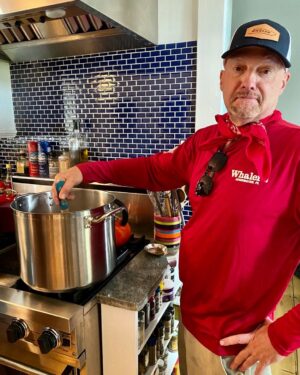 Jim Cramer Instagram - Chef Chill is ready to go! 👨‍🍳