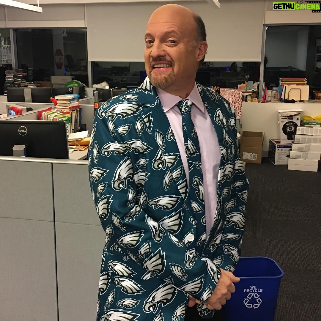 Jim Cramer - 1.7K Likes - Now this is the look of a REAL @philadelphiaeagles fan