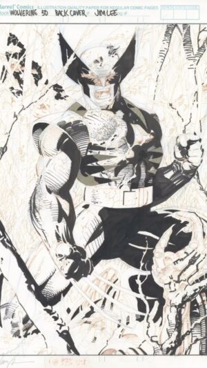 Jim Lee Instagram - 33 years later, and I can finally close the book on this one. Use lightfast inks, kids, or this will be your fate some day…#wolverine