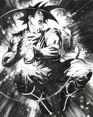 Jim Lee Instagram - In memory of the legendary mangaka Akira Toriyama who brought the world the amazing Dragon Ball Z. Drawn live on my last @twitch stream (twitch.tv/jimlee). 🙏🙏🙏