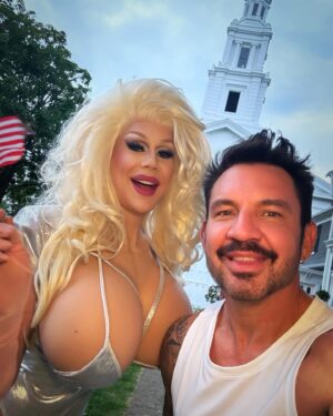 Jimbo Instagram - She’s a real Firecracker! The 4th was With Us in Provincetown MA!  @mrbradytaylor @deronwalker and @anthonybabygarza and I had the best time!

Thank you @liveatthearthouse and @pegmgmt for a fun and wild couple days in the gayest little town in America!

Thanks to everyone who came to see the show!  Can’t wait to come back!

Photos by @mrbradytaylor 

#4thofjuly #firecracker #party #somuchfun #allthegays #drag #dragqueens #special #magic #besttime #showtime #tour