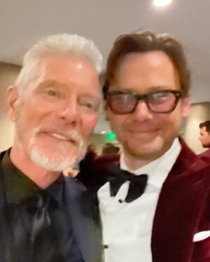 Jimmi Simpson Instagram - Sweetest vibes and people at @criticschoice last night. #Pachinko won and I got to reunite with lifelong pals. @soozhugh @minhakim__ @annasawai @appletvplus Thanks @canali for the gorj tux and @laeyeworks for hand-tinting those JERSEY MAC specs. Dope links & watch thanks to @montblanc. Alchemy by @warrenalfiebaker ✨❤️ #buriedlede