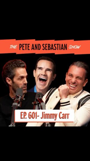 Jimmy Carr Instagram - Charm vs. Charisma. What do you got?

Please welcome @jimmycarr to today’s brand new @peteandsebastianshow. Stream at link in bio. 

#podcast #comedy #charm #charisma