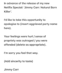 Jimmy Carr Most Liked Photos and Posts