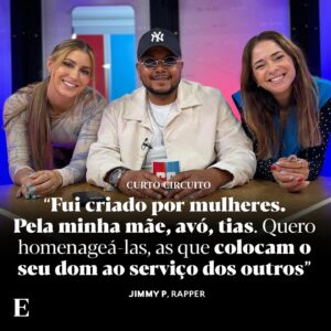Jimmy P Instagram - Jimmy P é o alter-ego de Joel Plácido. Nasceu no Barreiro, mas a sua vida está associada a várias geografias, nomeadamente Angola (terra natal dos pais), Paris (onde viveu durante a adolescência), e o Porto (onde criou raízes e começou a dar os primeiros passos no mundo das artes do espetáculo).

Conheça um pouco mais a vida e o percurso do conhecido rapper no ‘Curto Circuito’ em podcast, nas plataformas habituais e através do link na bio do @jornalexpresso.

#jimmyp #mulheres #educação #joelplácido #barreiro #angola #paris #porto #portugal #artes #curtocircuito