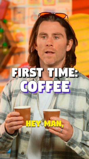 Jimmy Rees Instagram - Is this you at the end? Do you remember your first time? 😂😬☕️ #coffee #firsttimecoffee #historyofcoffee #coffeelife
