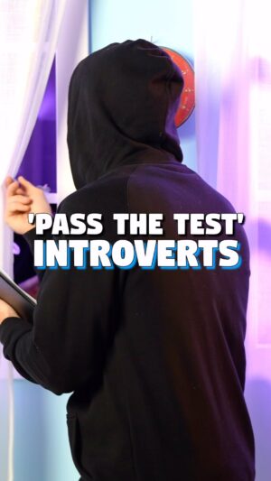 Jimmy Rees Instagram - You pass this one? 😬😅😂 #introvert #funny #passthetest