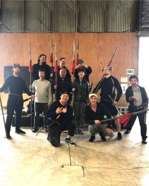Jimmy Wong Instagram - BRAVE.
.
Training, fighting, and defending against the Northern Invaders meant months of rehearsals and a LOT of sweating.
.
We got to train in all sorts of settings and even involved over 200 background talent in marching drills and archery practice.
.
Being Brave meant pushing ourselves past our limits, encouraging each other to do the same, and staying consistent each day.
.
Huge love to everyone who underwent our rigorous training and came out the other side stronger mentally and physically!