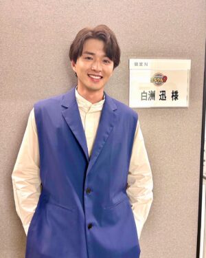 Jin Shirasu Instagram - テレビ朝日『ミラクル9』2時間SP
今夜7時から！
生瀬先輩、小瀧ののんちゃんと一緒に出ます！
見てね。
#ミラクル9