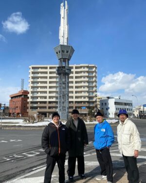 Jiro Instagram - 安村先輩の地元をぶらぶら。