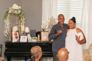 Jivanta Roberts Instagram - The U.S Celebration of Life for my beautiful Granny 🕊️ we cried, we laughed , we told our favorite Granny K stories & and we held strong like the tight knit family that we are. She lived a very Rich life 💐For those KNOW me, you know that I have a huge beautiful family & oh boy what a village I have.  Thank you to all of my friends & family who have reached out & shared your support. Rest in heavenly peace Granny, til we meet again ❤️