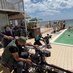 Joachim Rønning Instagram - Here’s some cool bts footage I shot during production of YOUNG WOMAN AND THE SEA (volume up🔉). I love seeing our amazing cast and crew in action - bringing Trudy’s story to life.
*The first video shows @daisyridley going full out - to the point we’re struggling to keep up with her #youngwomanandthesea Out now! 🏊‍♀️