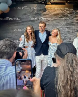 Joachim Rønning Instagram - Thank you to cast and @disneystudios and their distribution and marketing teams for a couple of wonderful weeks talking with people from all over the world about YOUNG WOMAN AND THE SEA. It truly takes a village. I first set out to make this movie for my daughters, telling the story about a girl who fought for what she believed in - and in many ways changed the world. I hope as many people as possible get to see this film on the big screen - and get as inspired by Trudy’s story as we were making it. Here’s to the daughters of the world #youngwomanandthesea 🏊‍♀️🏊‍♀️🏊‍♀️ Now playing!